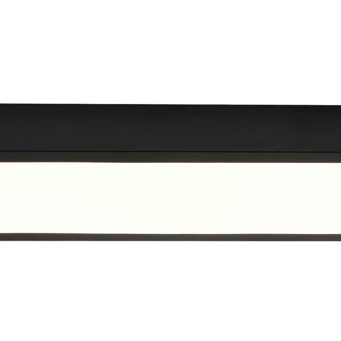 Black Minimalist Oval Dimmable LED Flush Mount Light