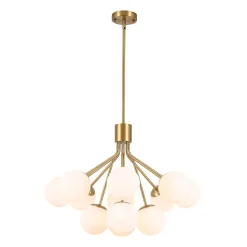 Bouquet Tiered Sputnik Pendant Frosted Glass Bubble Chandelier