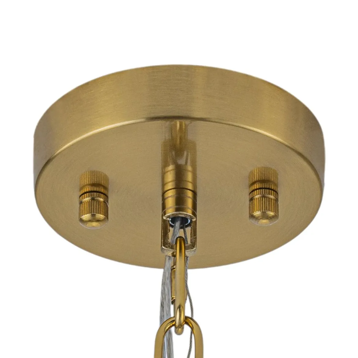 Brass Cluster Glass Globe Bubble Sphere Sputnik Chandelier