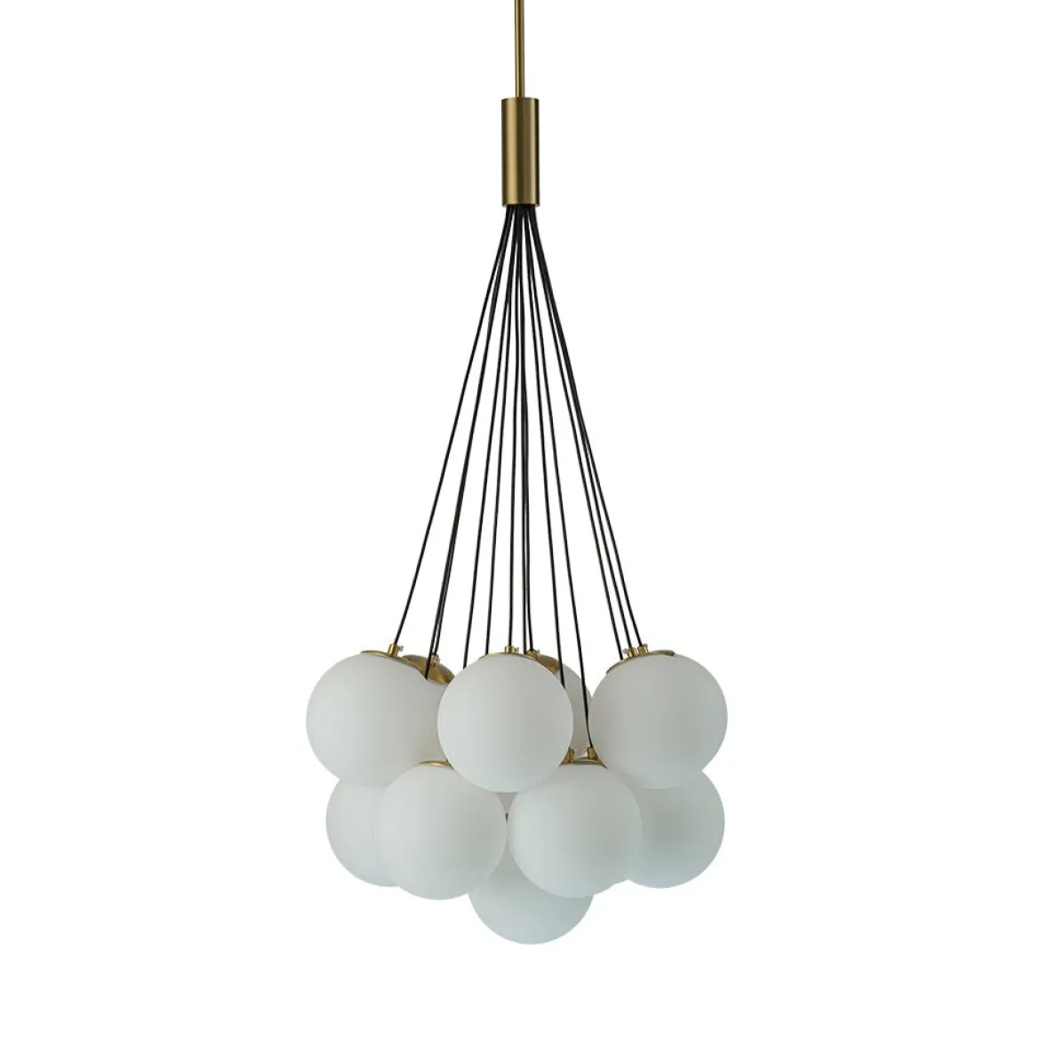 Cloud Style Opal Glass Cluster Bubble Chandelier Pendant Light