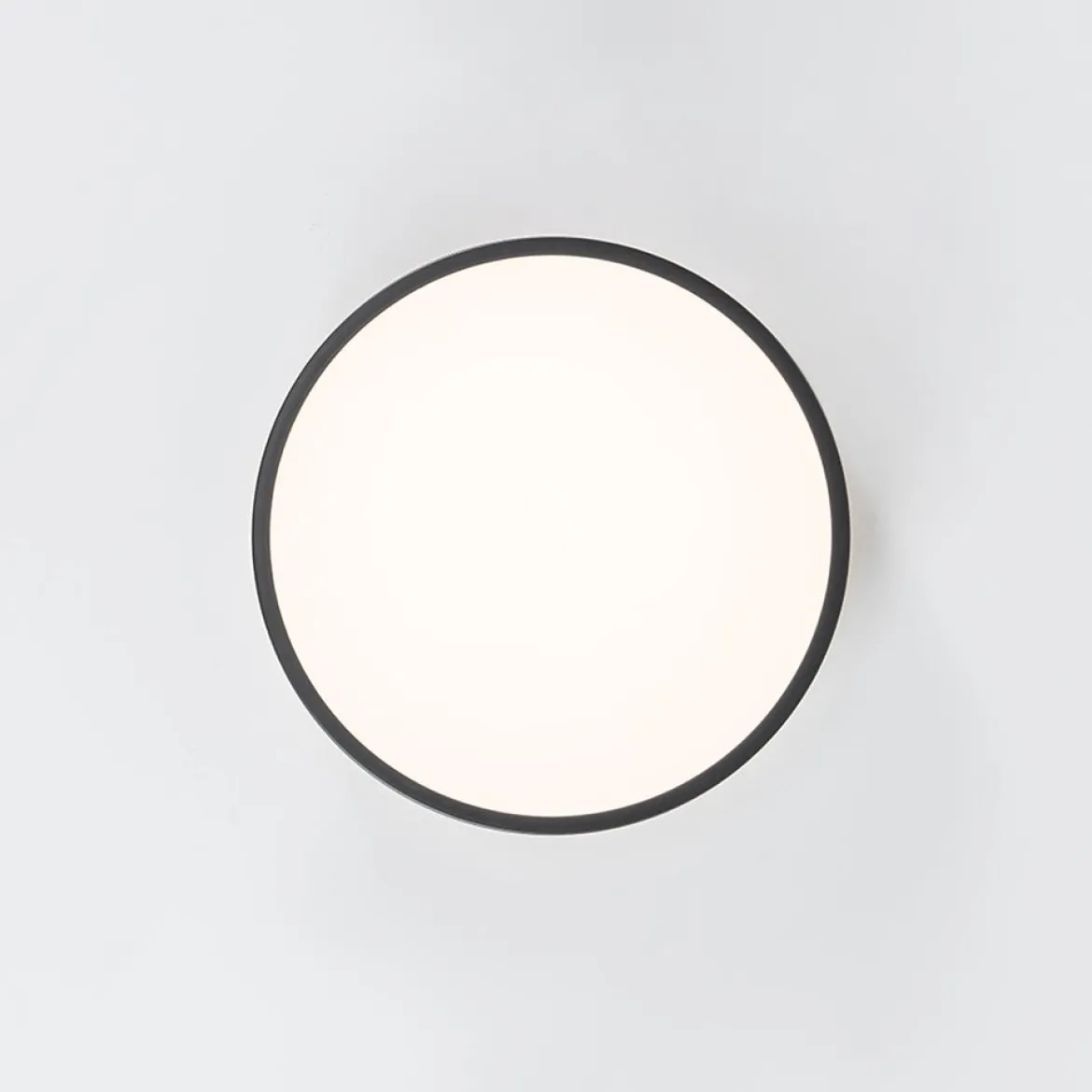Contemporary Wood Round Dimmable LED Ceiling Light