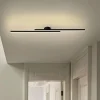 Dimmable 2-Light Long Strip Linear LED Flush Mount