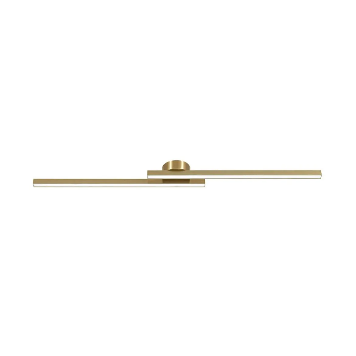Dimmable 2-Light Long Strip Linear LED Flush Mount