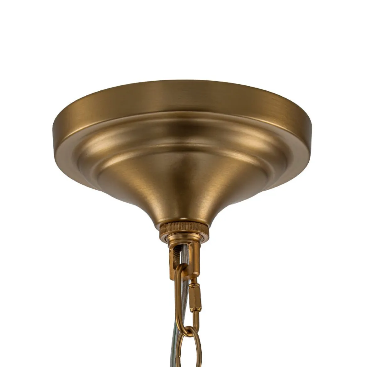 French Farmhouse 1-Light Glass Bell Kitchen Pendant Light