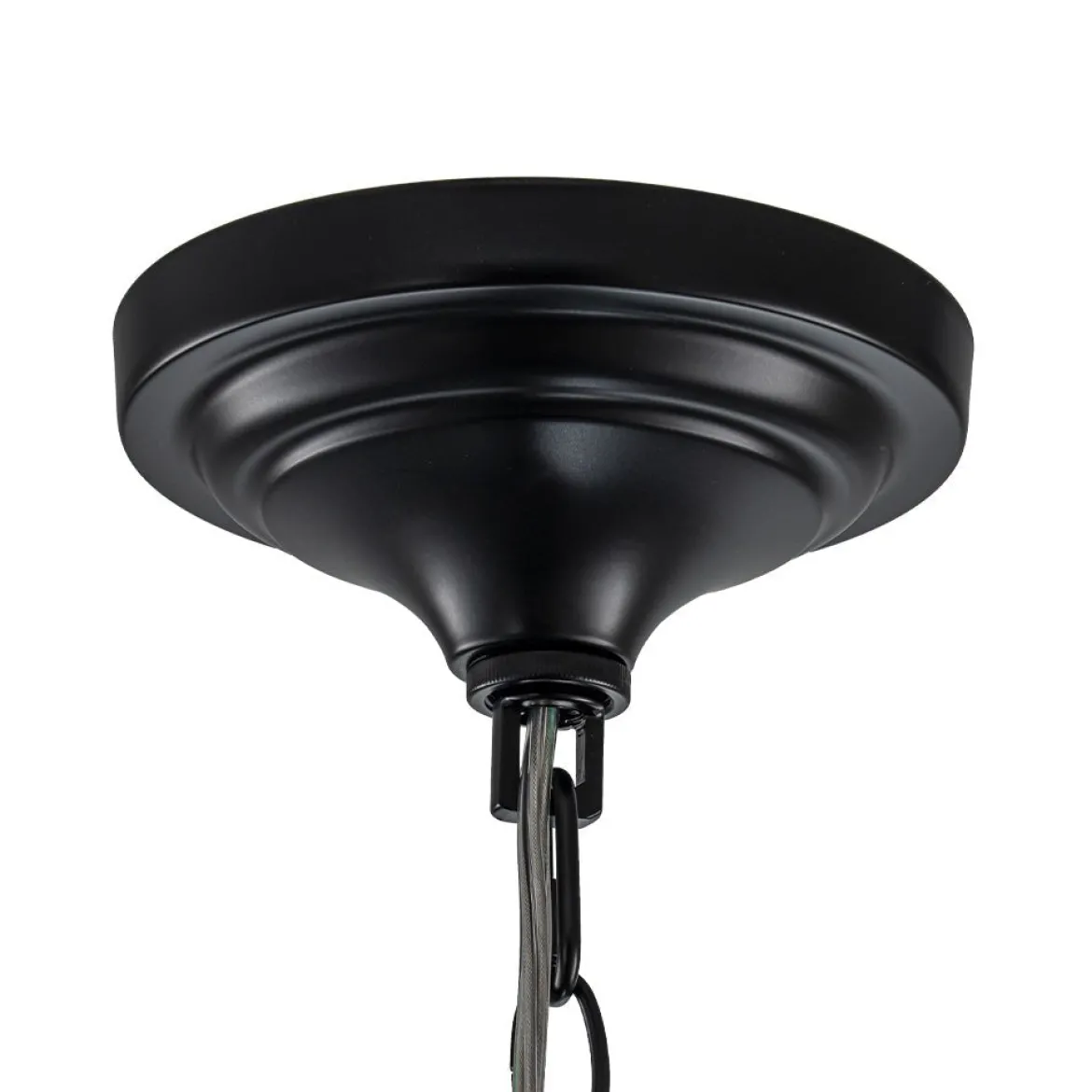 French Farmhouse 1-Light Glass Bell Kitchen Pendant Light
