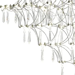 Galaxy Glam Luxury LED Starlight Crystal Chandelier
