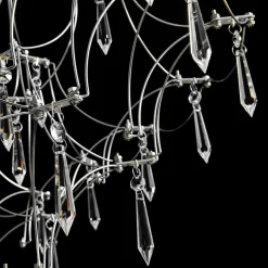 Galaxy Glam Luxury LED Starlight Crystal Chandelier