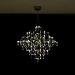 Galaxy Glam Luxury LED Starlight Crystal Chandelier