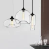 Glass Linear 3-light Island Pendant