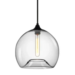 Glass Linear 3-light Island Pendant