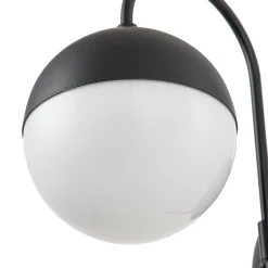 Goose Arm Globe Wall Sconce
