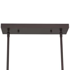 Industrial Farmhouse Rectangular Kitchen Island Pendant