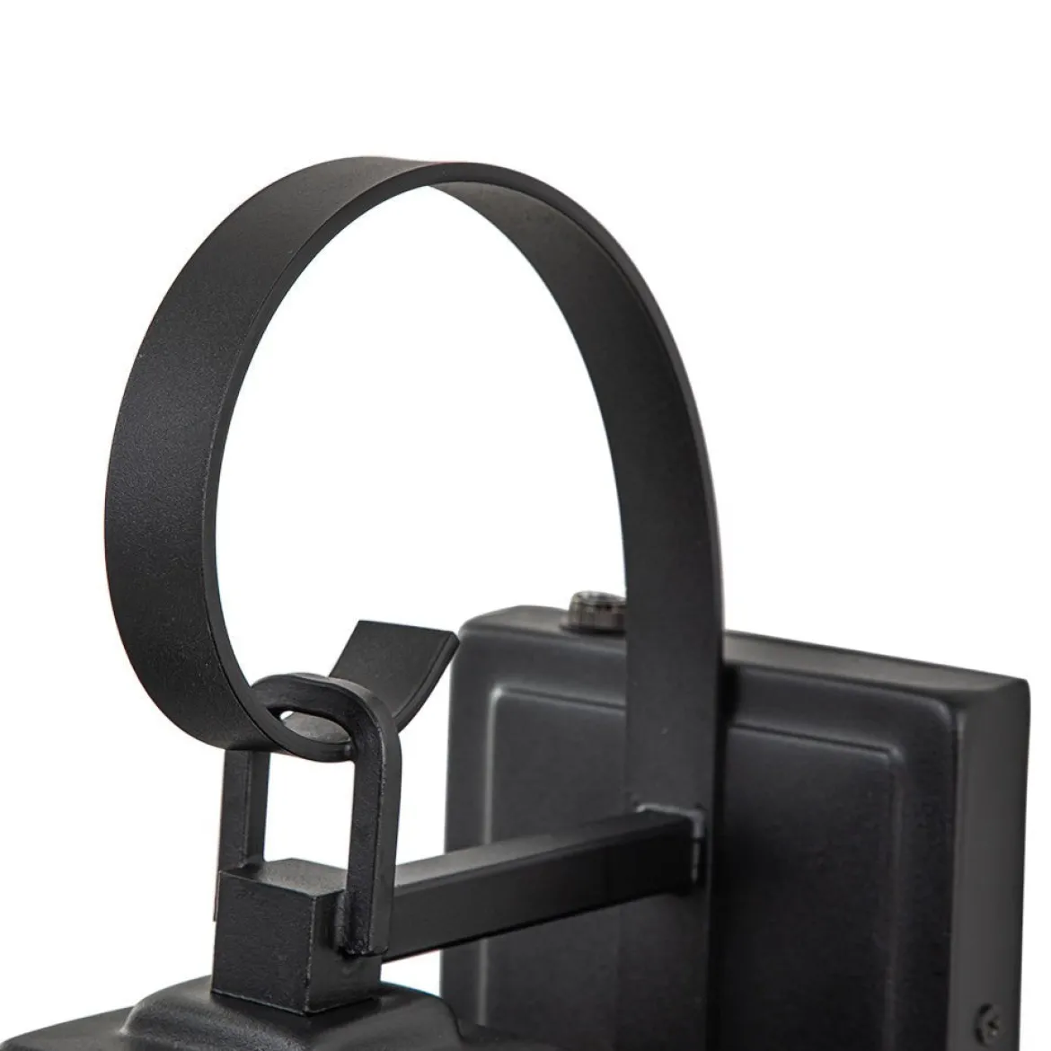 IP23 Matte Black Farmhouse 3-Light Lantern Outdoor Wall Light