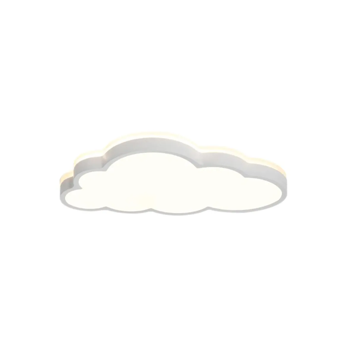 LED Cloud Light Fixture Dimmable Flush Mount for Kids