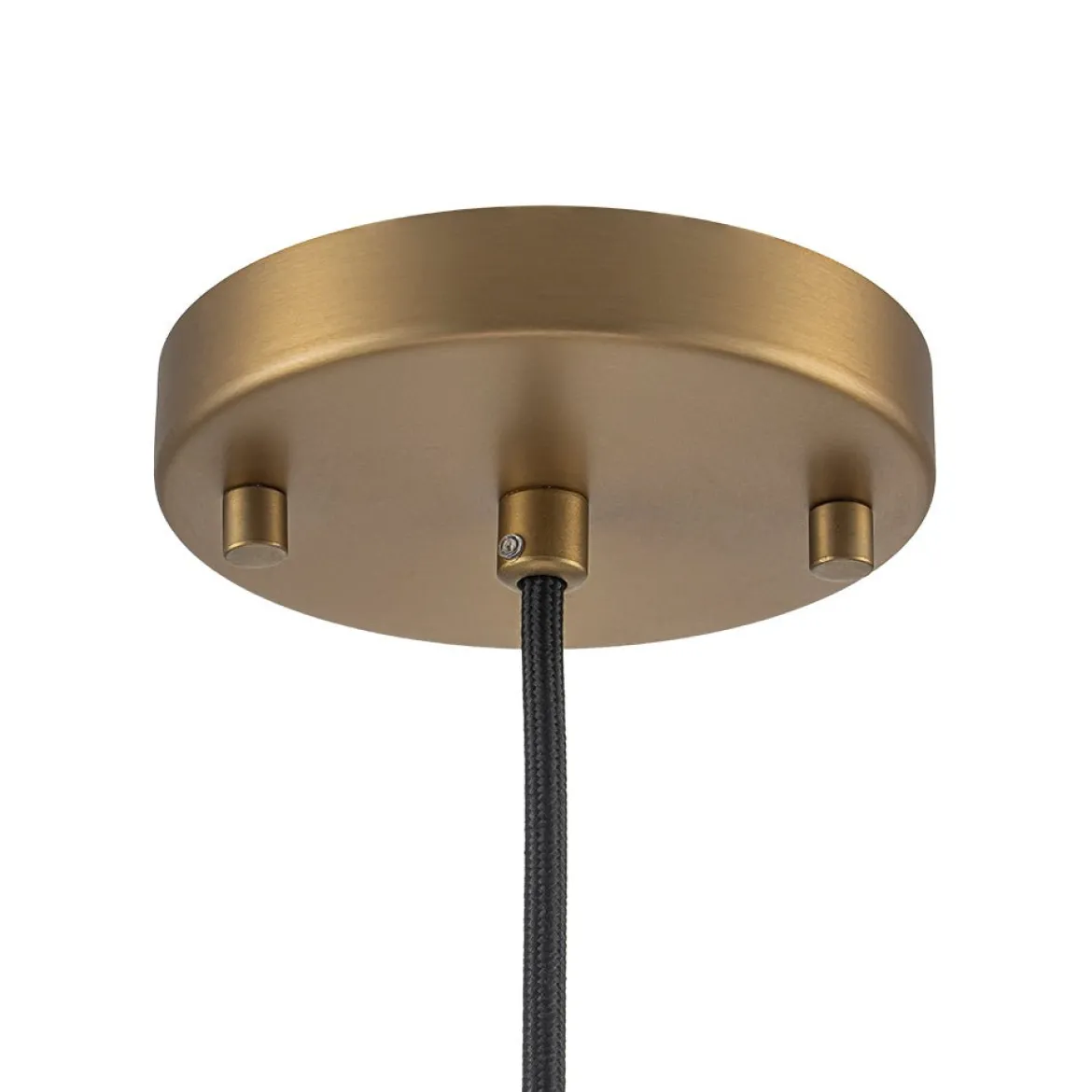 1-Light Corded Seeded Glass Globe Kitchen Pendant Light