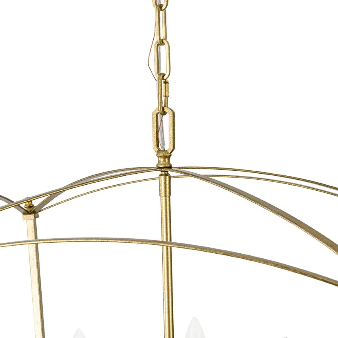5-light French Antique Candle Style Lantern Pendant Chandelier