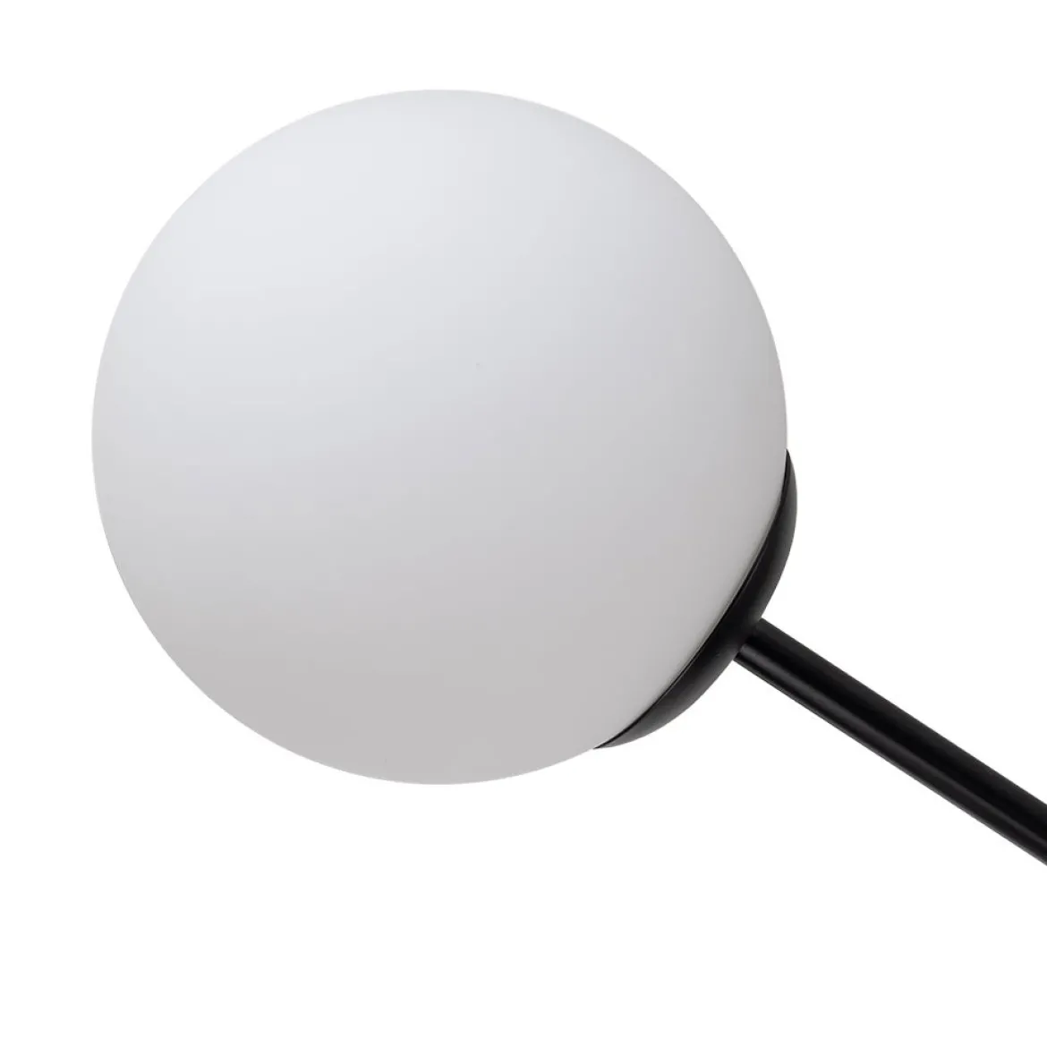 16-Light Frosted Glass Globe Bubble Sputnik Chandelier