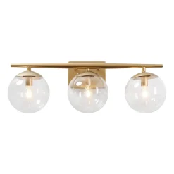 3-light Globe Vanity Wall Light