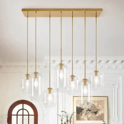 7-light Kitchen Island Cluster Pendant Chandelier