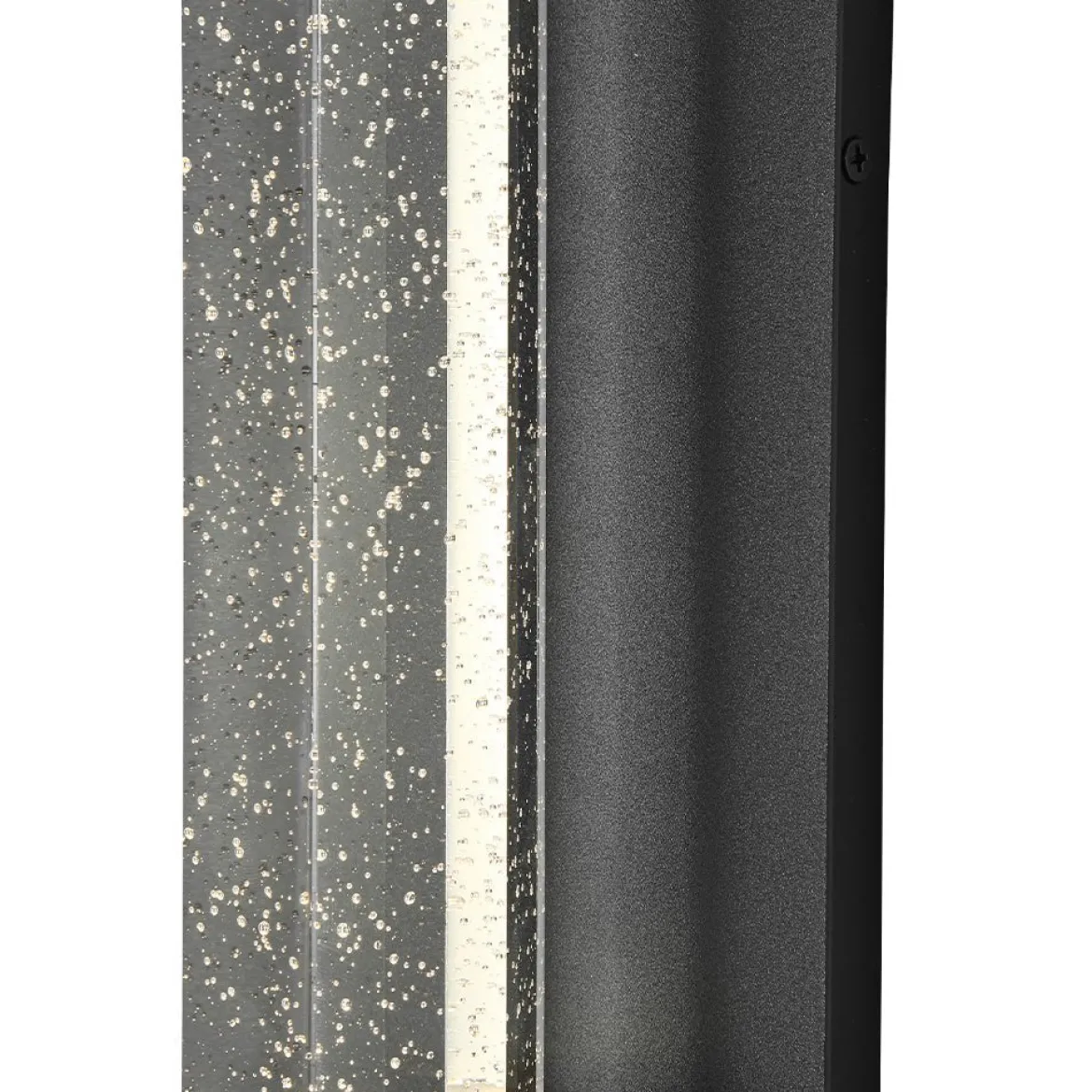 Linear Clear bubble Crystal Tube Dimmable LED Wall Lamp