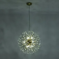 Luxury Bloom Dandelion Crystal Firework Chandelier