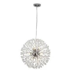 Luxury Bloom Dandelion Crystal Firework Chandelier