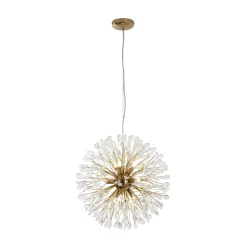 Luxury Bloom Dandelion Crystal Firework Chandelier