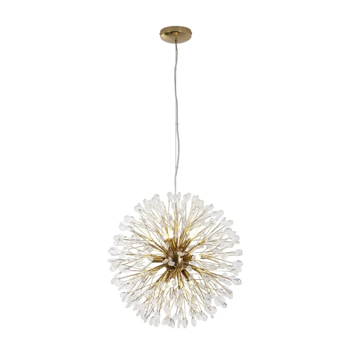 Luxury Bloom Dandelion Crystal Firework Chandelier