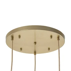 Minimalist Cluster Clear Glass Globe 3-Light Pendant