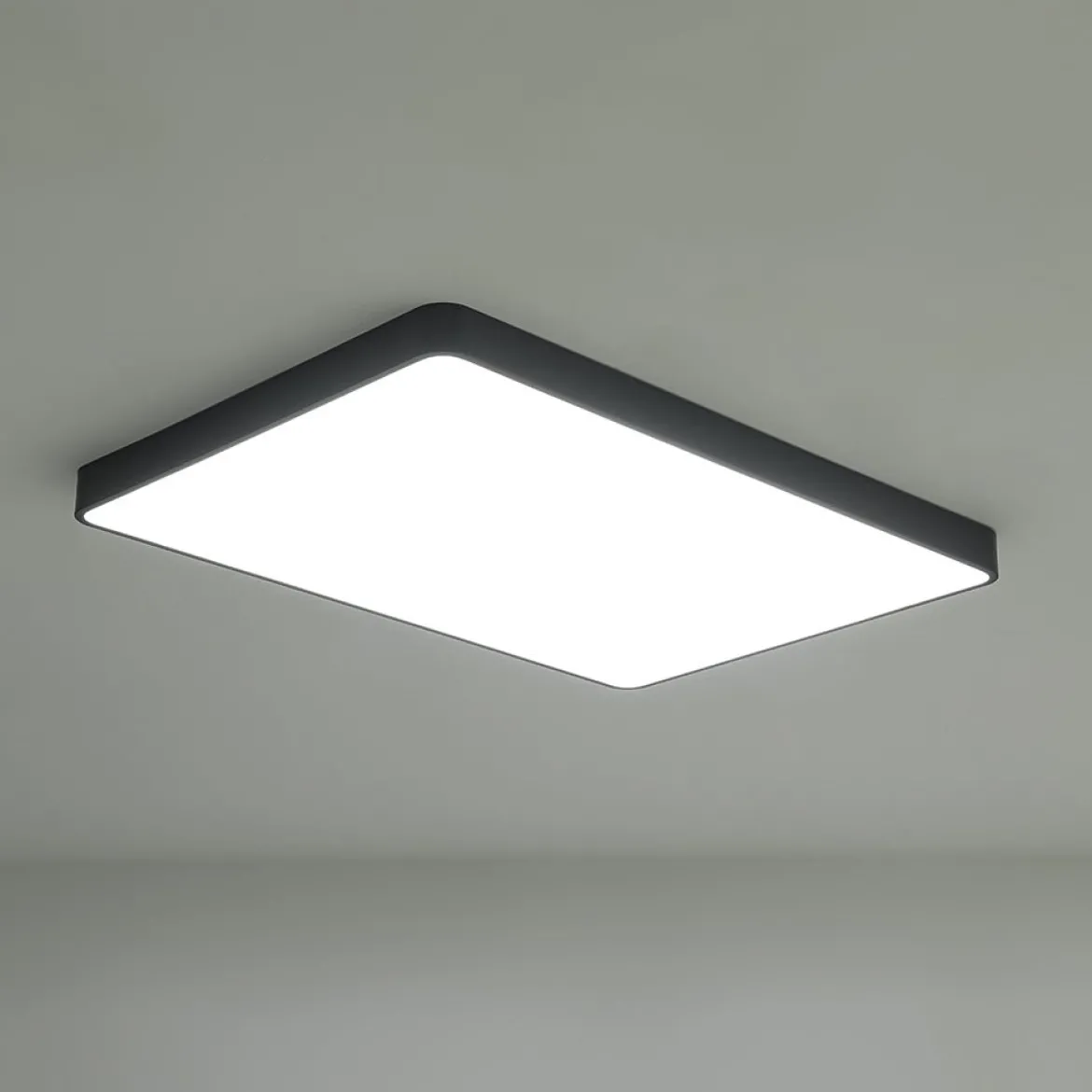 Minimalist Dimmable LED Rectangle Flush Mount Ceiling Light