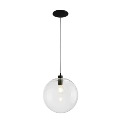 Minimalist Glass Globe Pendant Light