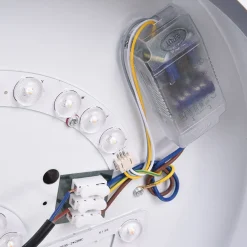 Minimalist LED Flush Mount Drum Light