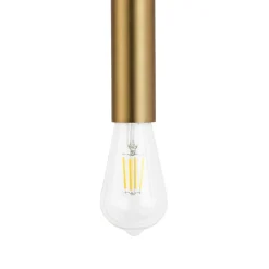 Minimalist 2-Light Linear Tube Vanity Wall Sconce