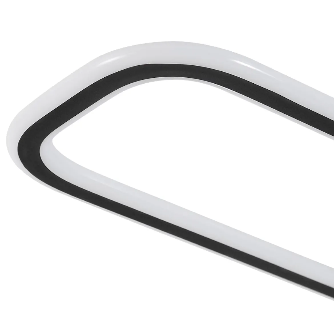 Minimalist Linear Rectangular Ring Dimmable LED Ceiling Light