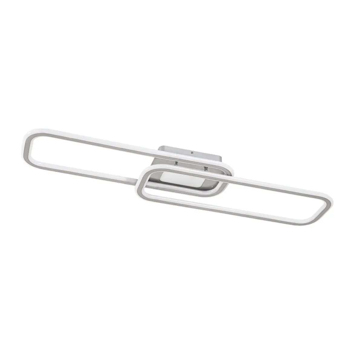 Minimalist Linear Rectangular Ring Dimmable LED Ceiling Light