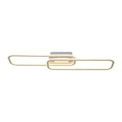 Minimalist Linear Rectangular Ring Dimmable LED Ceiling Light