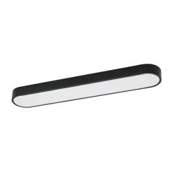 Minimalist Long Oval Dimmable LED Flush Mount Ceiling Light