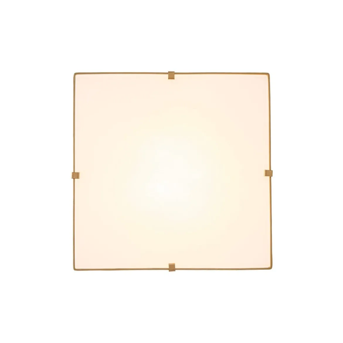 Modern Brass White Fabric Tapered Cage Pendant Light