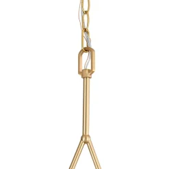 Modern Candle Style Fabric Wide Drum Cage Pendant Light