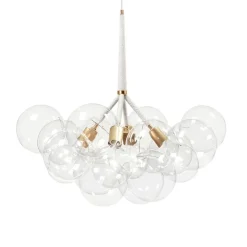 Modern Cluster Glass Bubble Chandelier