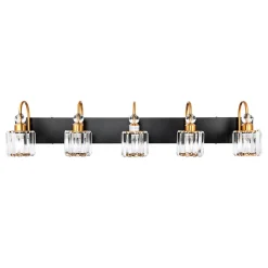 Modern Crystal Vanity Wall Sconce