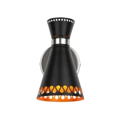 Modern 180-Degree Adjustable Conical 1-Light Wall Sconce
