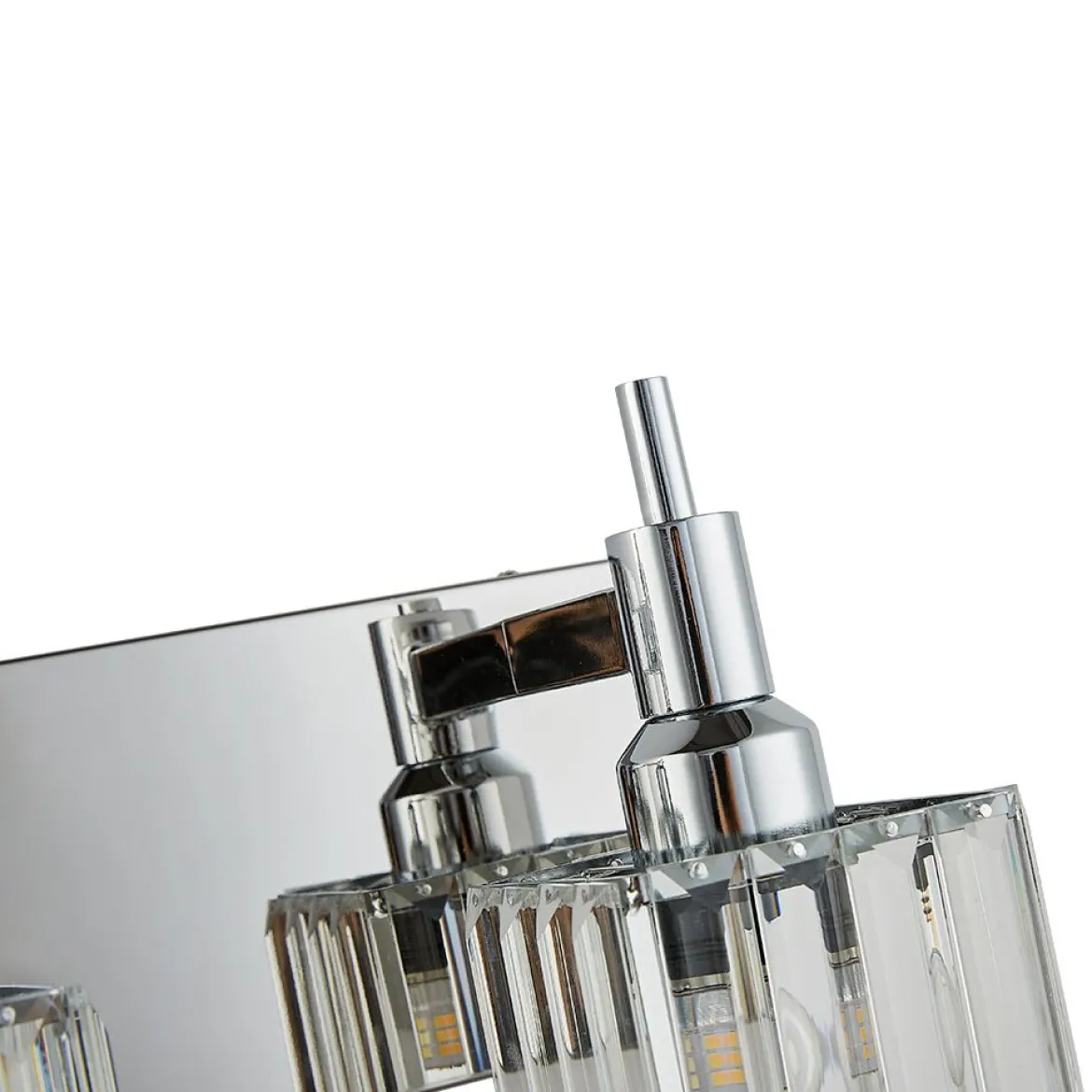 Modern Glam Crystal Bathroom Vanity Light