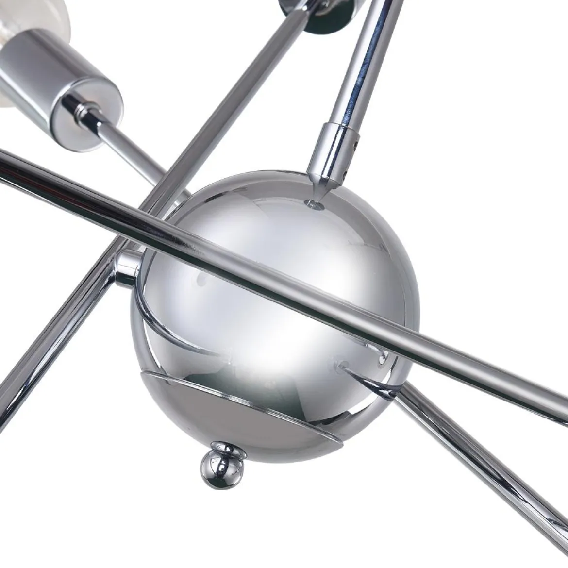 Modern Globe Linear Sputnik Chandelier