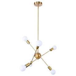 Modern Globe Linear Sputnik Chandelier