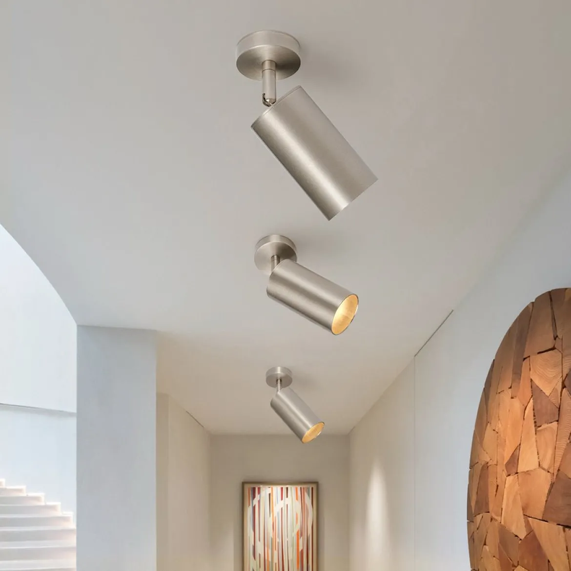 Modern 1-Light GU10 Adjustable Ceiling Spot Light Track Light