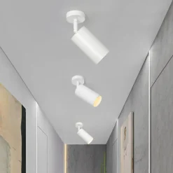 Modern 1-Light GU10 Adjustable Ceiling Spot Light Track Light