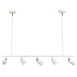 Modern 5-light Island Linear Track Light