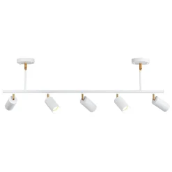 Modern 5-light Island Linear Track Light