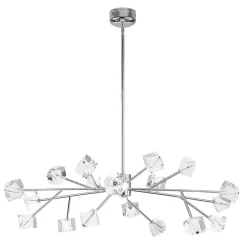 Modern Mid-century Glam Branch Crystal Sputnik Chandelier